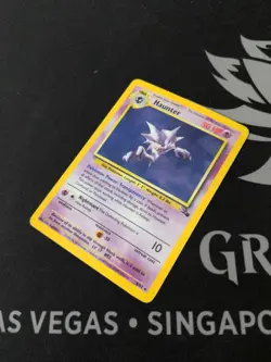 Haunter 6/62 LP- Holo Rare Fossil Set 1999 Vintage Pokemon TCG - Image 3