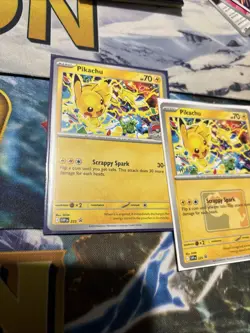 2025 Worlds Pikachu Winner Promo and Regular Promo Pokemon Card Set - Image 2