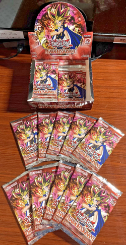 10 PHARAOH'S SERVANT BOOSTER PACKS from Booster Box Yugioh! 25th Anniversary PSV - Image 1