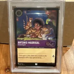 Antonio Madrigal - Animal Expert (035) Foil Ursula's Return Disney Lorcana - Image 2