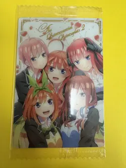 The Quintessential Quintuplets 2 SEALED Bandai Wafer Card SP24 2574551 RARE! M! - Image 1