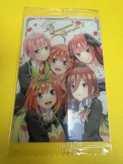The Quintessential Quintuplets 2 SEALED Bandai Wafer Card SP24 2574551 RARE! M! - Image 2