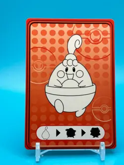 Happiny Plastic Card Top Pokemon Card Game Japanese Nintendo Made In Japan F/S - Image 2