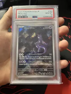 Pokemon Mewtwo Card 183/165 PSA 10 Gem Mint Japanese - Image 2