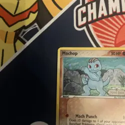 Machop (57/92) Stamped Reverse Holo EX Legend Maker Pokemon Card! - Image 3