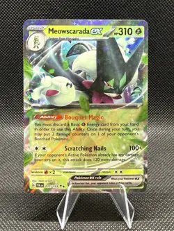 Pokemon Card Meowscarada EX 015/193 Paldea Evolved - Near Mint - Image 1