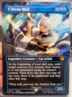 Y'shtola Rhul (Borderless) Final Fantasy Regular Mythic MTG FFXIV Card - Image 1