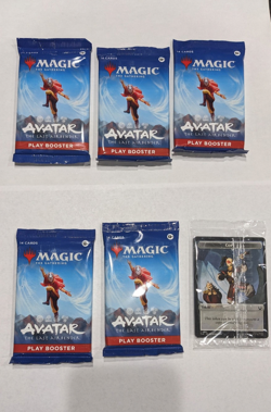 6x Magic MTG Avatar: The Last Airbender - Play Booster Packs NEW - Image 1
