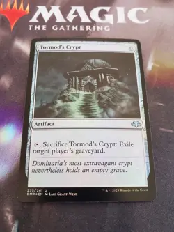 Mtg. 2x Tormod's Crypt. Foil. Dominaria Remastered. Pack Fresh - Image 1