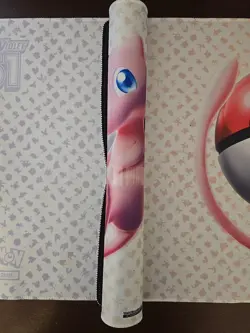 New Pokemon Scarlet & Violet 151 Ultra Premium Collection Mew Official Playmat - Image 1