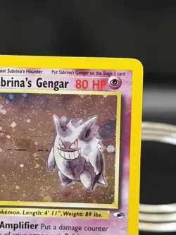2000 Pokemon Gym Heroes Sabrina's Gengar 14/132 Holo Foil Rare WOTC Unlimited - Image 4