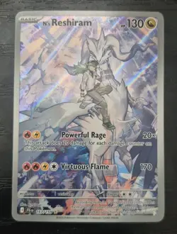 N's Reshiram 167/159 Sv09: Journey Together Holo Pokemon Tcg NM - Image 1
