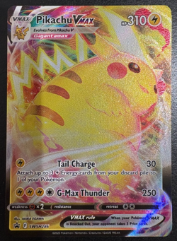 Pokemon TCG Pikachu VMAX SWSH286 Holo Black Star Promos NM - Image 1