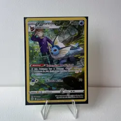 The Pokemon Company Vaporeon TG02 Brilliant Stars Trainer Gallery Ultra Rare Ho… - Image 1