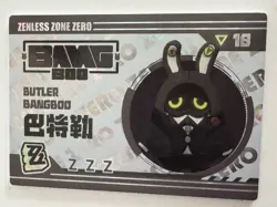 BUTLER BANGBOO 18 Premium Event Zenless Zone Zero ZZZ Anime Card - Image 1