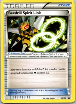Beedrill Spirit Link XY159 - XY Promos Promo Pokemon TCG NM - Image 1