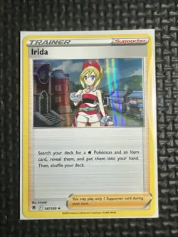 Pokemon TCG Irida Astral Radiance Rare Card 147/189 Reverse Holo - Image 1