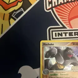 Pokemon TCG Machoke 39/92 EX Legend Maker Reverse Holo Stamped - Image 3