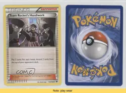Team Rocket's Handiwork Pokemon XY Fates Collide #112 READ 2f4 - Image 3