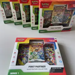 1x Pokemon TCG - First Partner Illustration Collection: Series 1 - Sealed New!! - Image 1