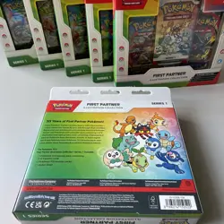 1x Pokemon TCG - First Partner Illustration Collection: Series 1 - Sealed New!! - Image 2