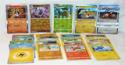 Pokemon Card Lot G 25 Total Cards 5 Holo Cards Most are Very Near Mint - Image 3