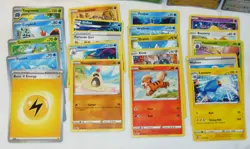 Pokemon Card Lot G 25 Total Cards 5 Holo Cards Most are Very Near Mint - Image 4