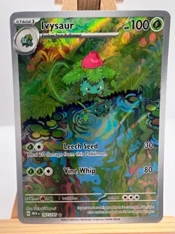 Pokemon TCG - S&V 151 - 167/165 Ivysaur - Illustration Rare - NM/M - Image 1