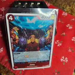 ONE PIECE PARAMOUNT WAR ENGLISH CARD RARE HOLO GAME Jozu OP02-008 MINT - Image 1