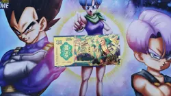 Billet gold One Piece Smoker card carte Collector ticket Goodies Banknote 31 - Image 1