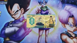 Billet gold One Piece Borsalino Kizaru card carte ticket Goodies Banknote 28 - Image 1