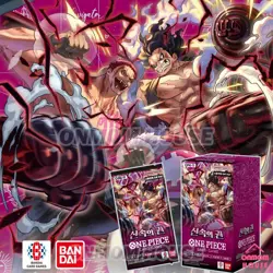 One Piece TCG Card A FIST OF DIVINE SPEED Booster Korean BOX (OPK-11) - Image 4