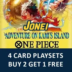 One Piece Adventure on Kami's Island OP15 & EB04 EN All 4x Single Card Playset - Image 1