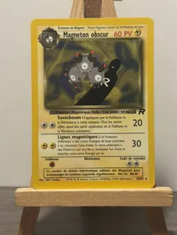Pokemon Card Dark Magneton 28/82 Non-Holo Card Team Rocket French - Image 1