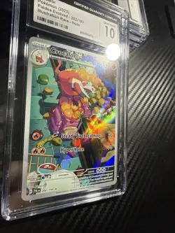 CGC 10 Crocalor 202/193 Paldea Evolved Illustration Rare Holo Pokemon Card - Image 3