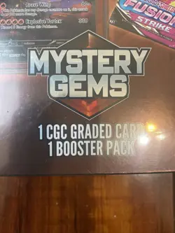Pokemon Mystery Gems Box 1 CGC Graded Card & 1 Booster Pack! New! Sealed! 🔥 - Image 5