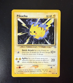 Pokemon TCG Neo Genesis Pikachu Card 70/111 Regular Common - Image 1