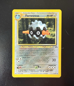 Pokemon TCG Forretress Neo Discovery 21/75 Unlimited Rare Card Non Holo - Image 1