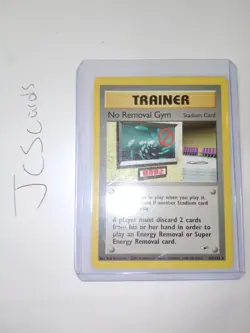 No Removal Gym - 103/132 Gym Heroes Regular - Nonholo Rare Pokemon Card - Image 1
