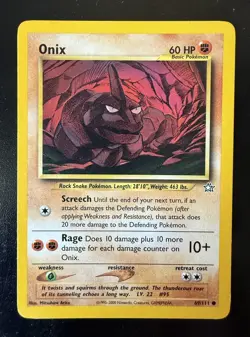 Onix - 69/111 - Unlimited Uncommon Card Pokemon Neo Genesis - Image 1