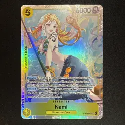 Nami (053) SR Extra Booster: One Piece Heroines Edition EB03-053 NM OP Card Foil - Image 1