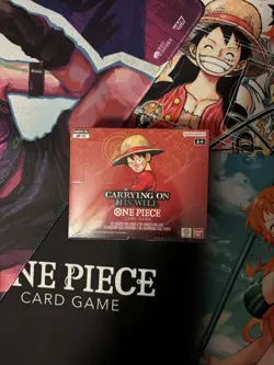 One Piece Card Game OP13 Carrying On His Will Booster Box Sealed - Image 1