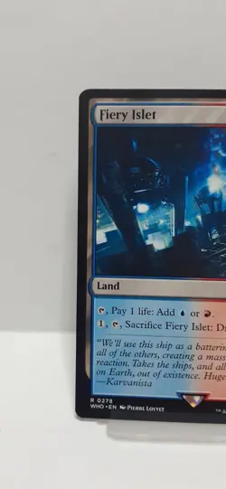 FIERY ISLET - MAGIC THE GATHERING UNIVERSES BEYOND DR. WHO - Image 2