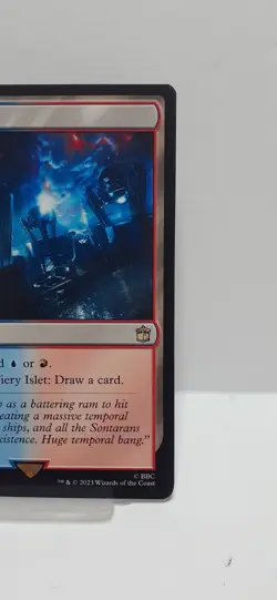 FIERY ISLET - MAGIC THE GATHERING UNIVERSES BEYOND DR. WHO - Image 3