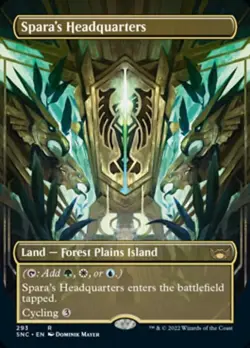 Spara's Headquarters (Borderless Alternate Art) [Streets of New Capenna] Foil N - Image 1