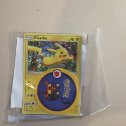 Pikachu 5/12 Holo - Sealed McDonald's Promo 20th Anniversary 2016 Pokemon Card - Image 1