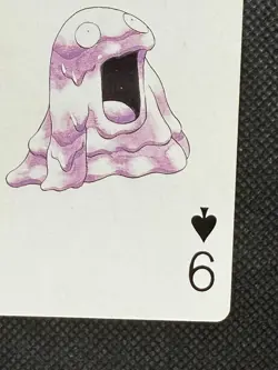 Pokemon Grimer 9 of Spades Gold Deck Ho-oh Playing Card Poker Nintendo EX - Image 4