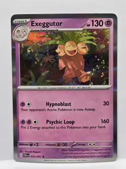 Exeggutor 24/91 Holo Pokemon TCG VLP/NM - Image 1