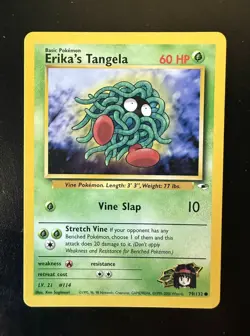 Erika's Tangela - 79/132 Gym Heroes Unlimited Common Pokemon - Image 1