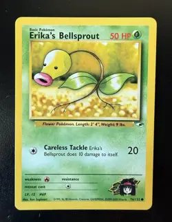 Pokemon Erika’s Bellsprout 76/132 Gym Heroes Unlimited Common - Image 1